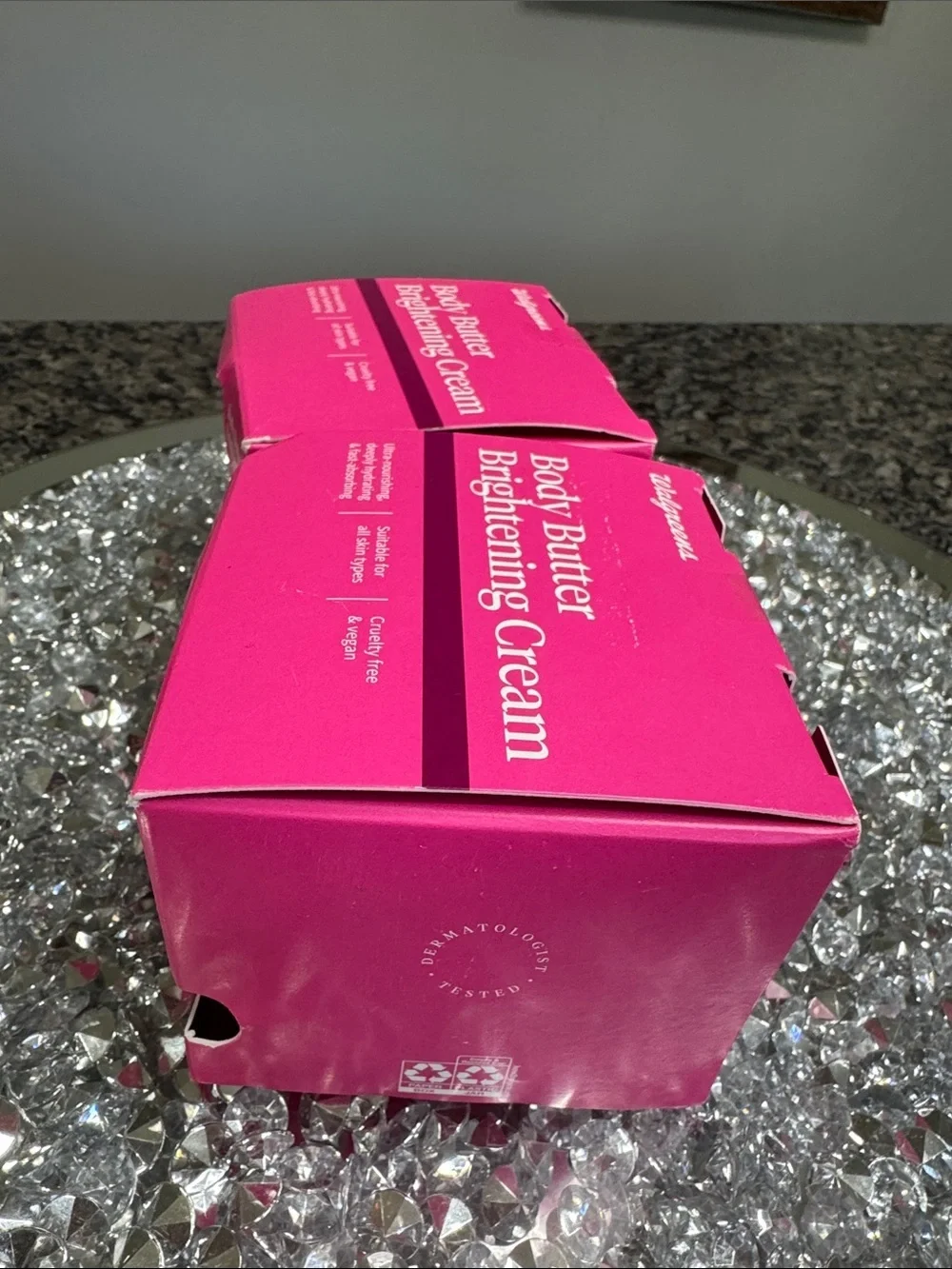 Walgreens Brightening Body Butter Cream - Pink